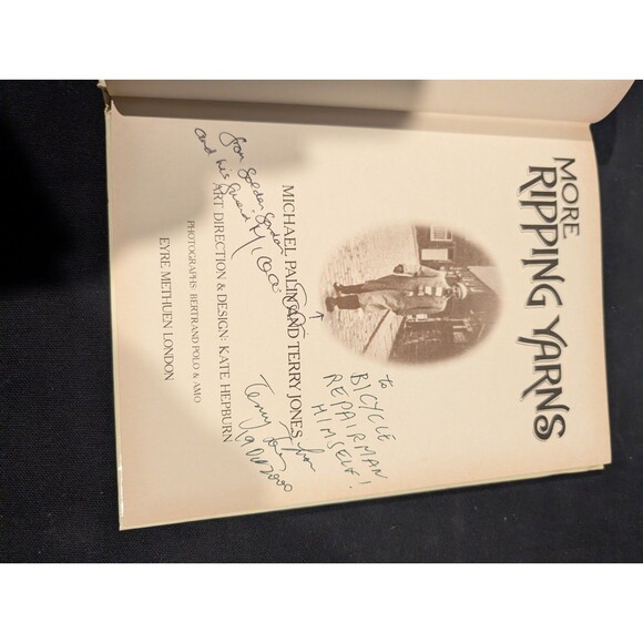 Michael Palin & Terry Jones SIGNED Bert Fegg’s Nasty Book + More Ripping Yarns - Picture 13 of 16